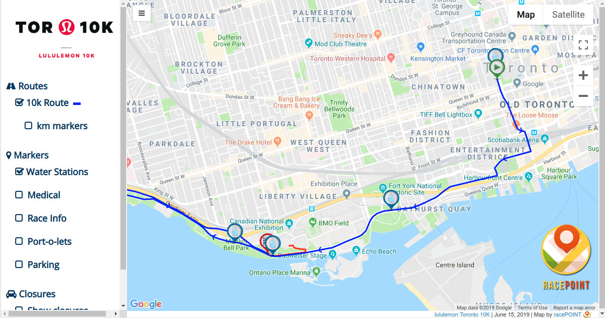 Lululemon Sherway Map Questions
